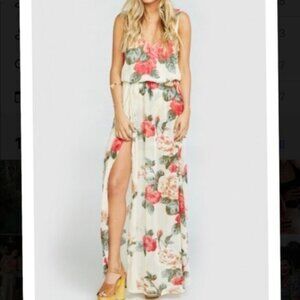 Show Me Your MuMu Kendall Maxi Lady Rose Dress